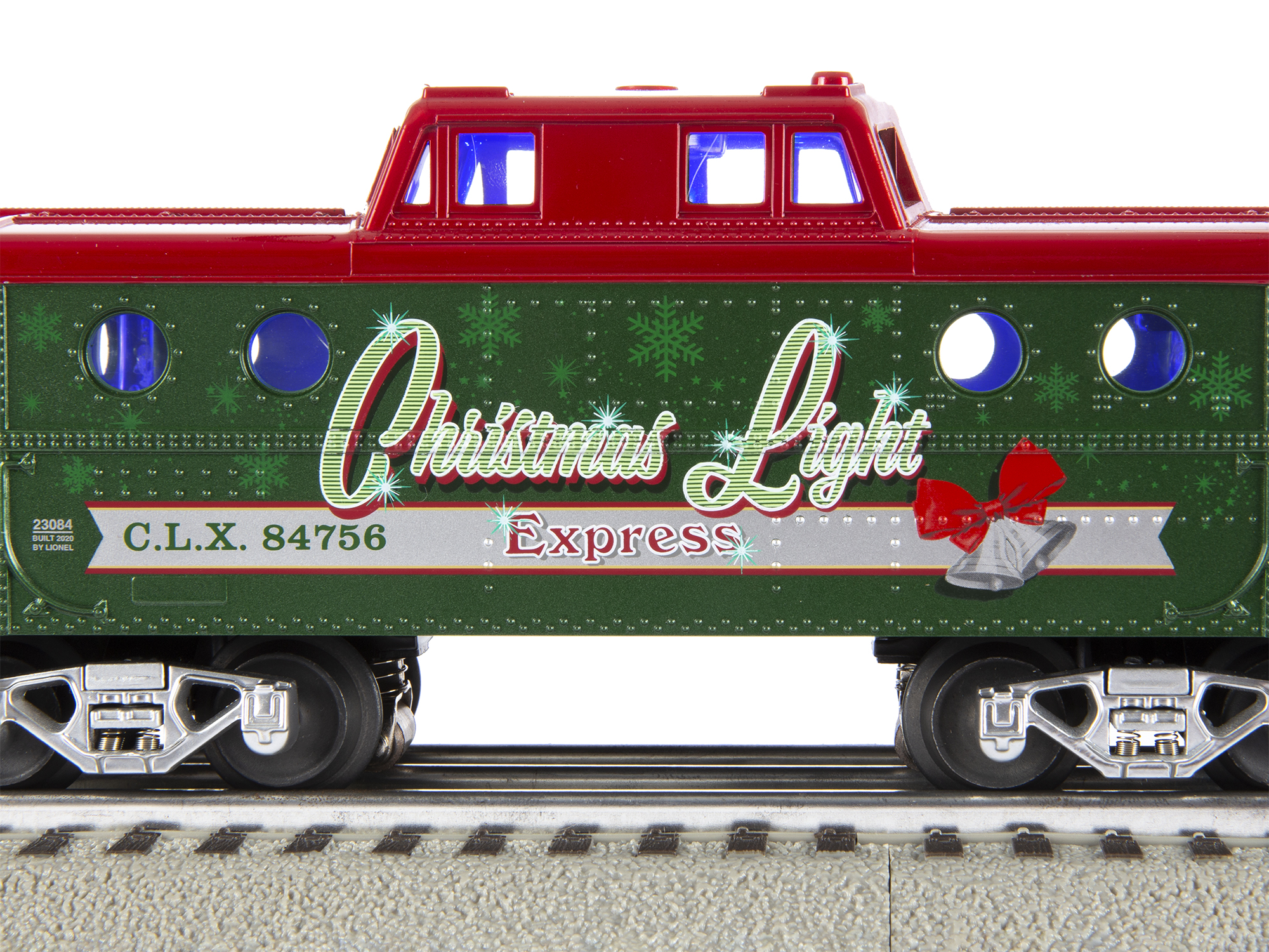Christmas Light Express LionChief Set with Bluetooth 5.0