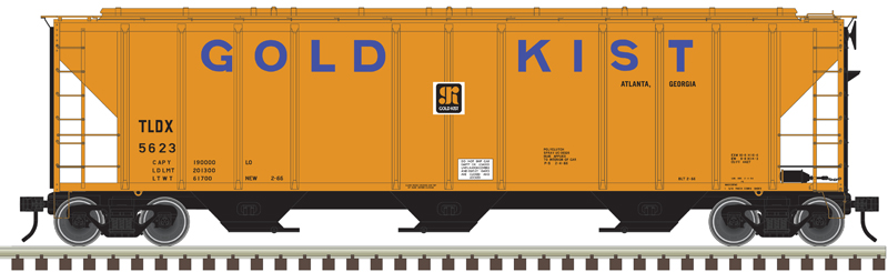 Gold Kist PS-4427 low side covered hopper #5623