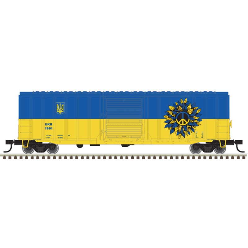 Ukraine Peace Edition 50'6" ACF boxcar #1991