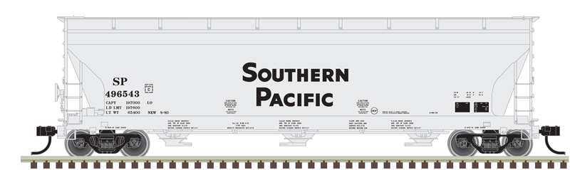 Southern Pacific ACF 4650 (late) centerflow hopper #496576