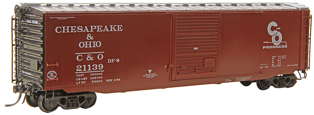 Chesapeake & Ohio 50' PS-1 Box Car 9' Door #21139