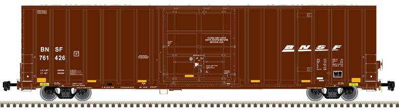 BNSF Gunderson 7538 Single Door Box Car #761451