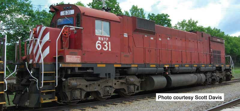 Western New York & Pennsylvania MLW M630 #631 with LokSound