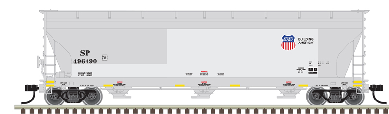 Union Pacific (Ex-SP Patch) ACF 4650 Centerflow (Late) #496614