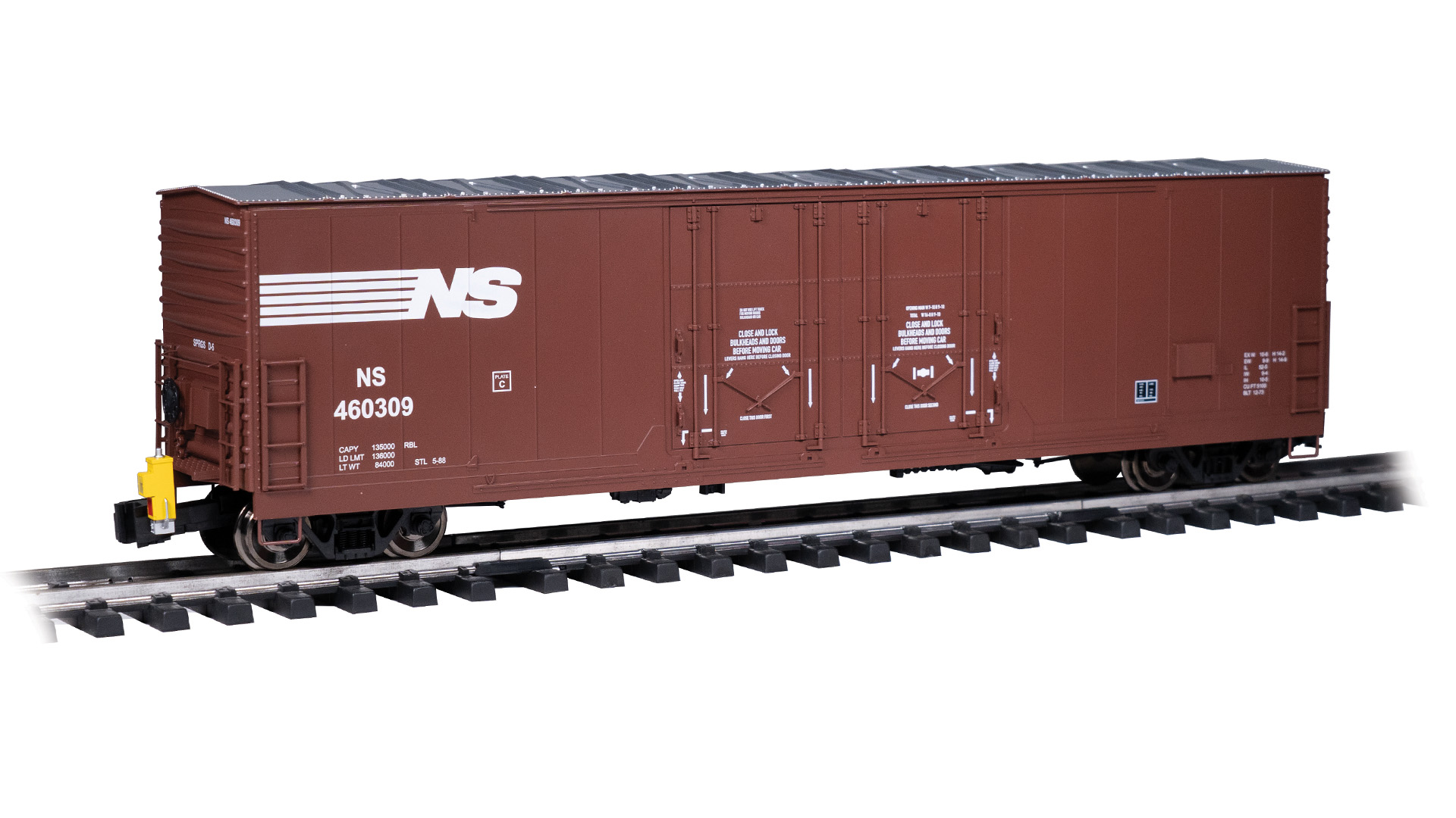 Norfolk Southern 53' Evans Boxcar #460309 with Flashing EOT
