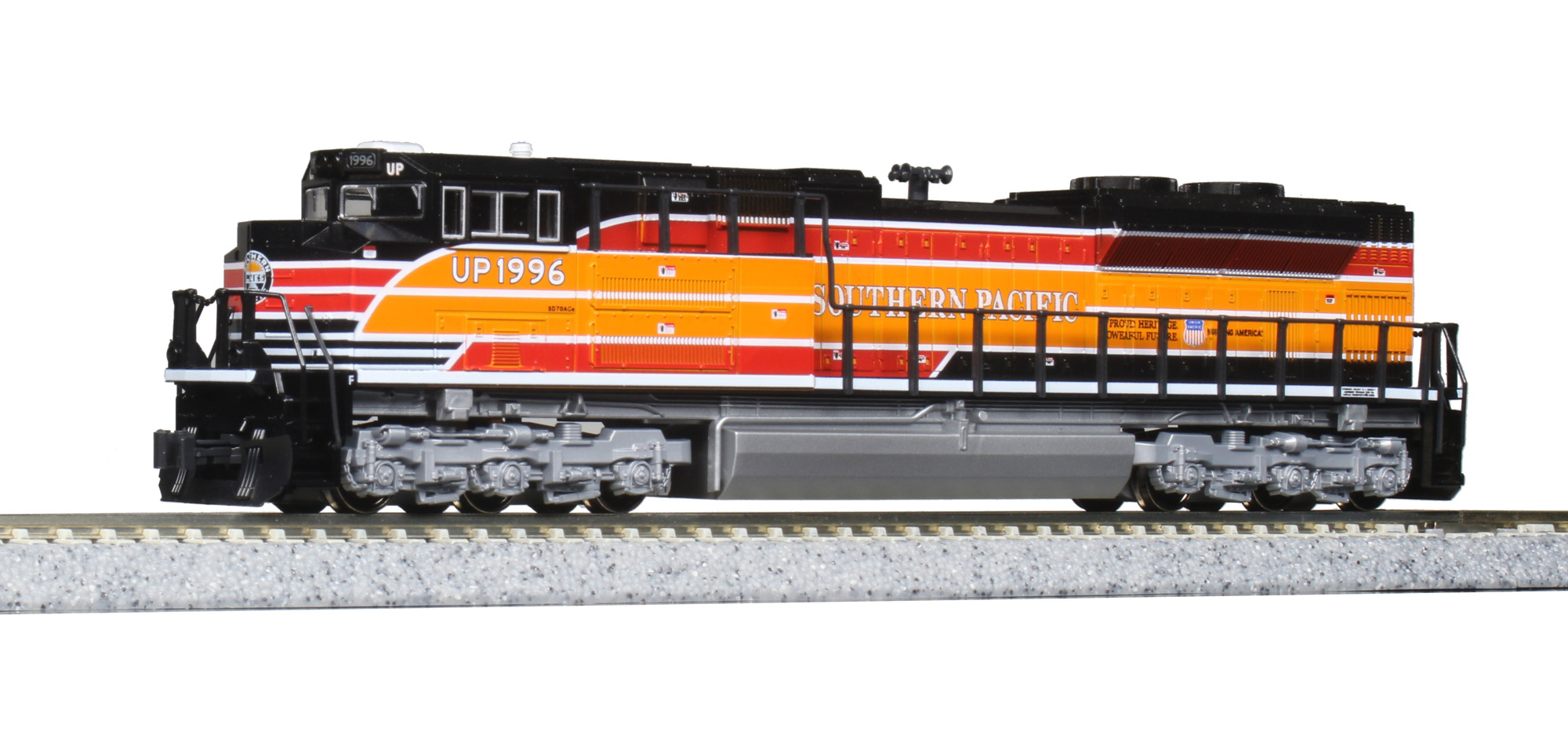 Southern Pacific Heritage EMD SD70ACe #1996 With DCC