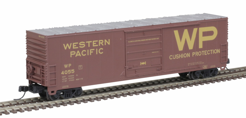 Western Pacific X72 Box Car #4057
