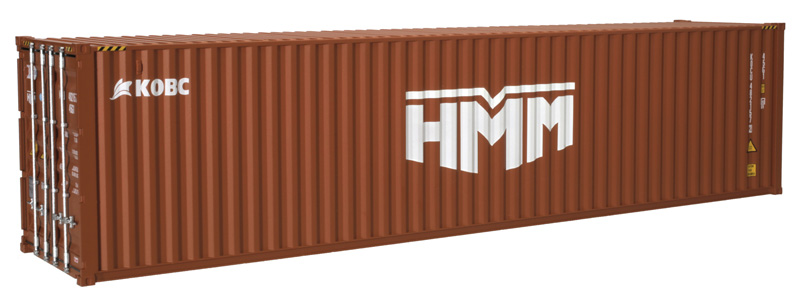 HMM 40' high cube container #4822645