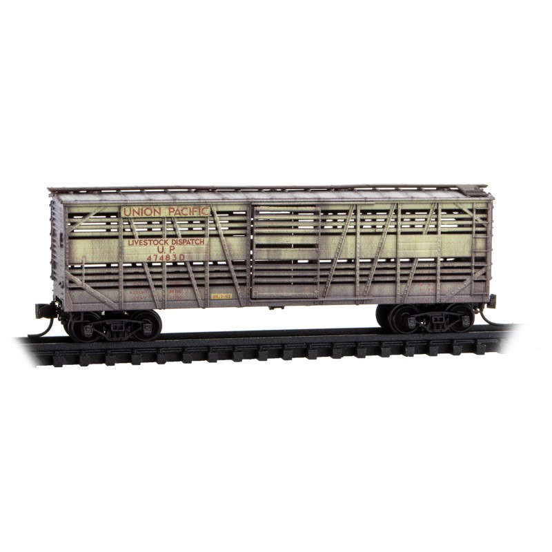 Union Pacific Yellow Weathered Two-Pack With Jewel Cases