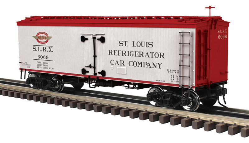 St. Louis Refrigerator Car Company 36' wood reefer #6096