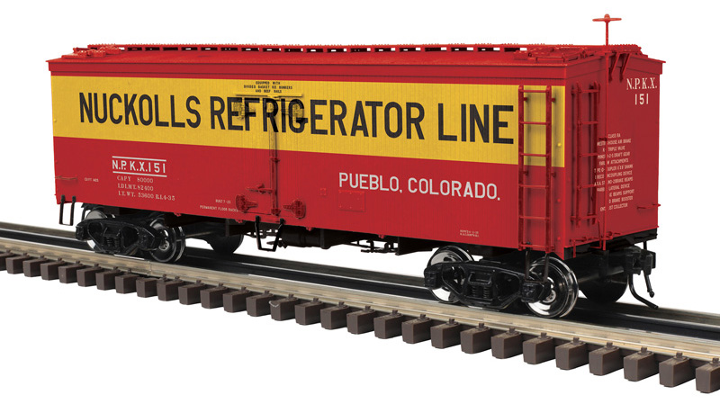 Nuckolls Refrigerator Line 36' wood reefer #151