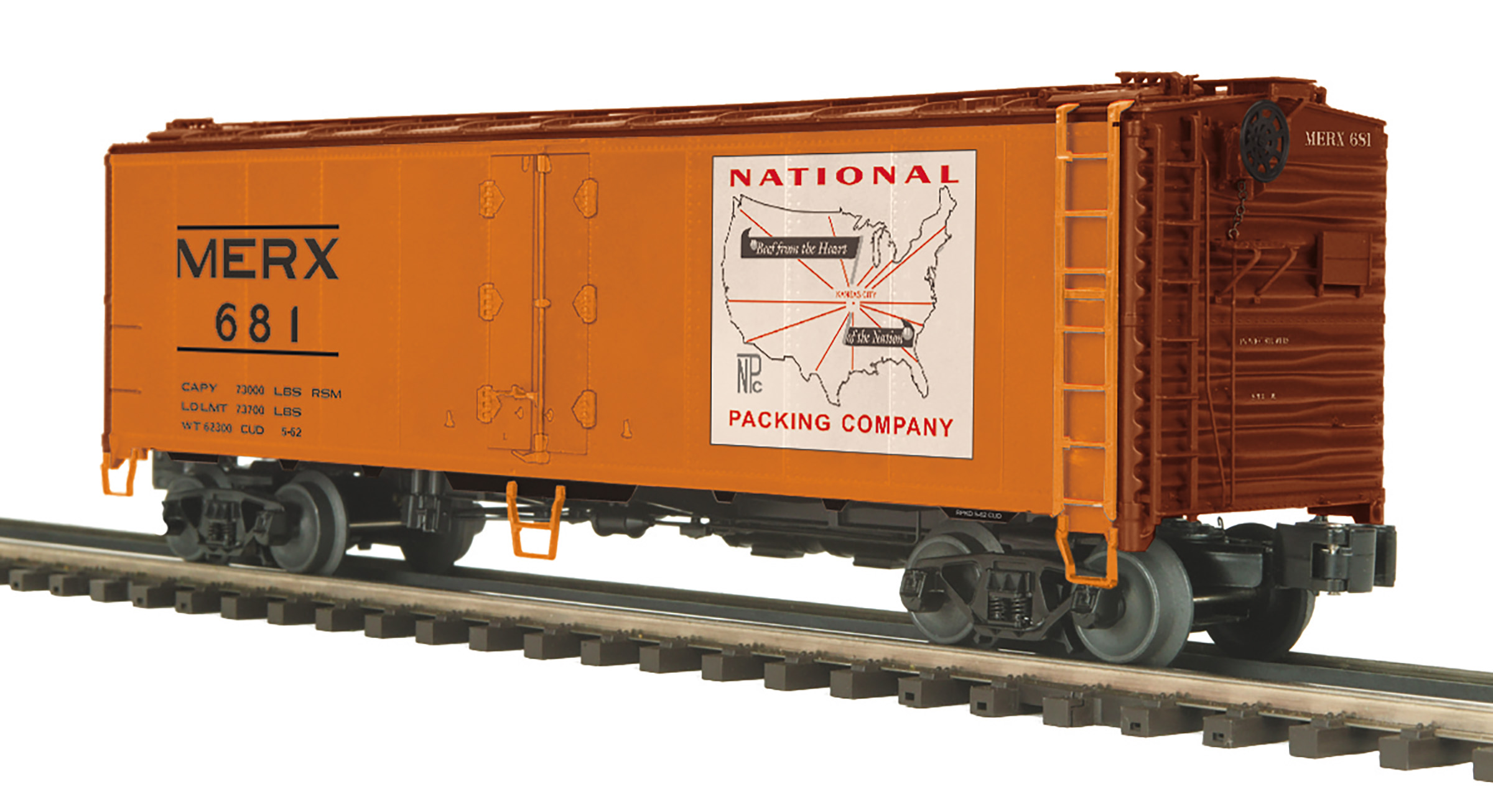 National Packing 40' steel sided reefer