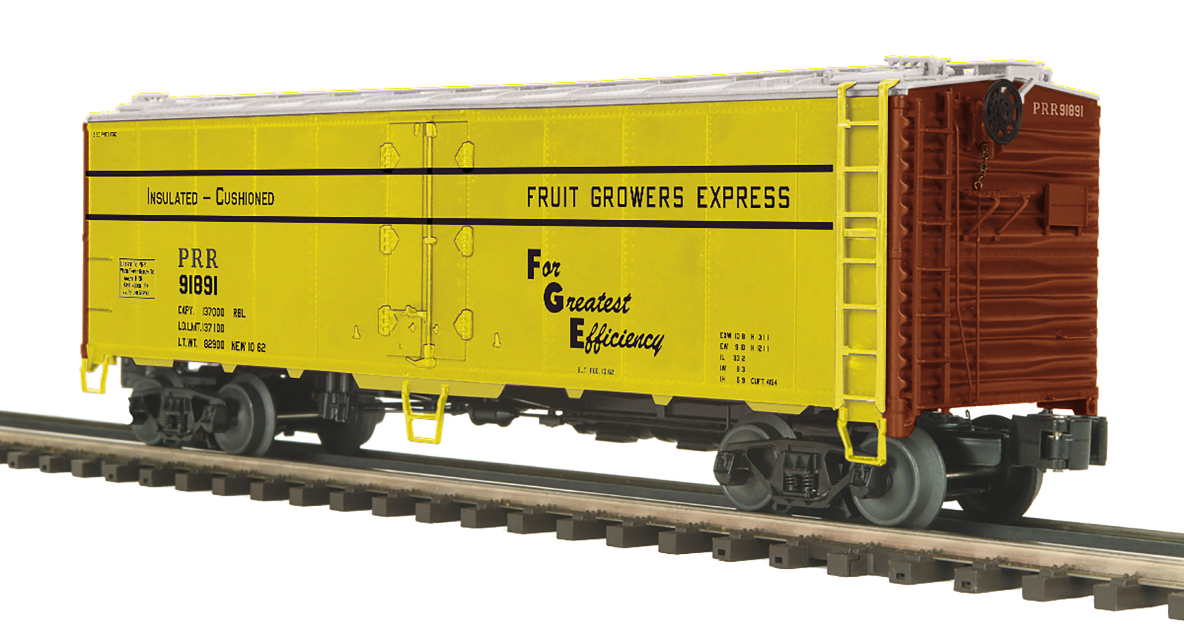 Pennsylvania Railroad 40' steel sided reefer