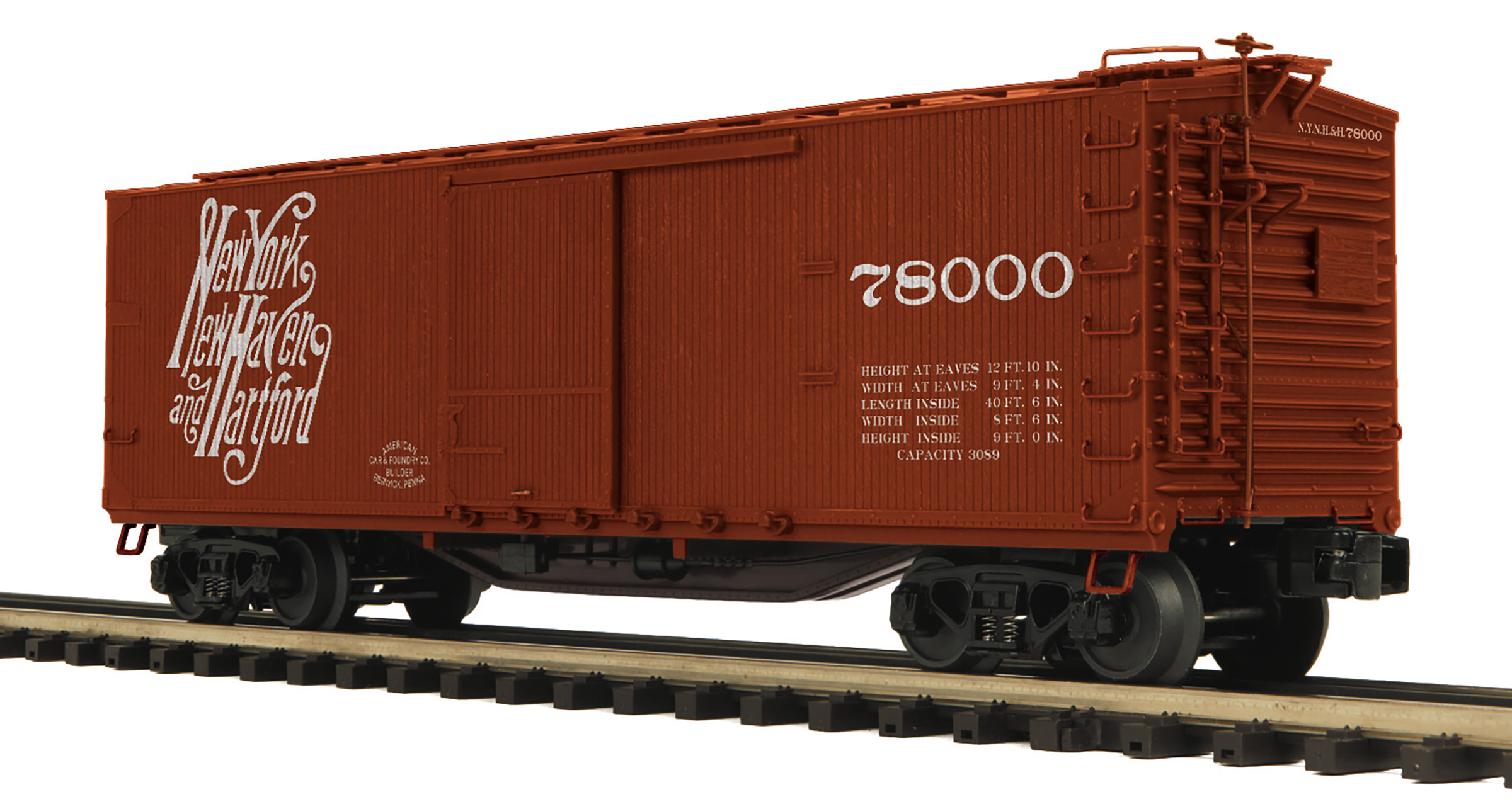 New York, New Haven & Hartford 40' USRA double sheathed boxcar