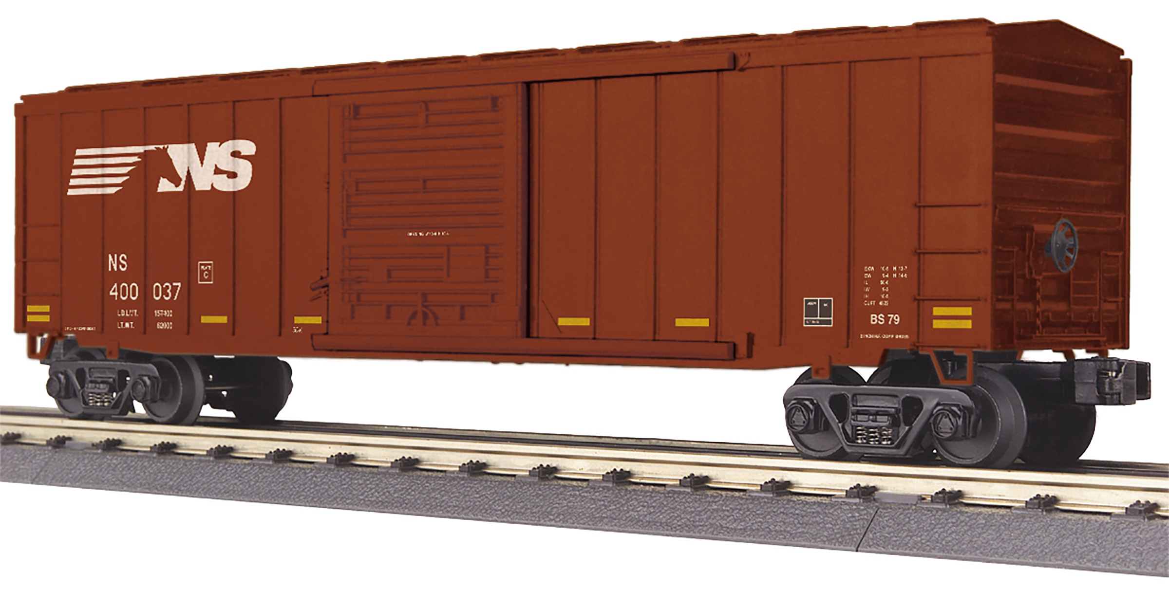 Norfolk Southern 50' modern boxcar #400037