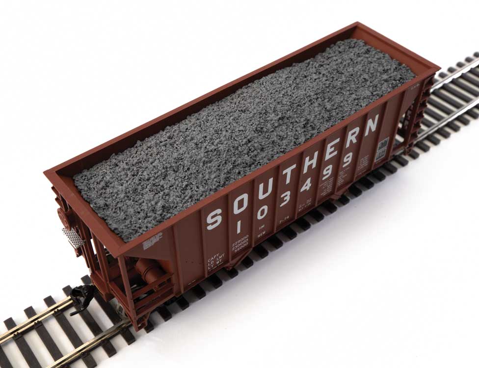 Gravel Load For Walthers Mainline Greenville 100-Ton 2-Bay Hopper 2-Pk