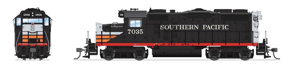 Southern Pacific Black Widow Fantasy Scheme #7035 Paragon4 Sound