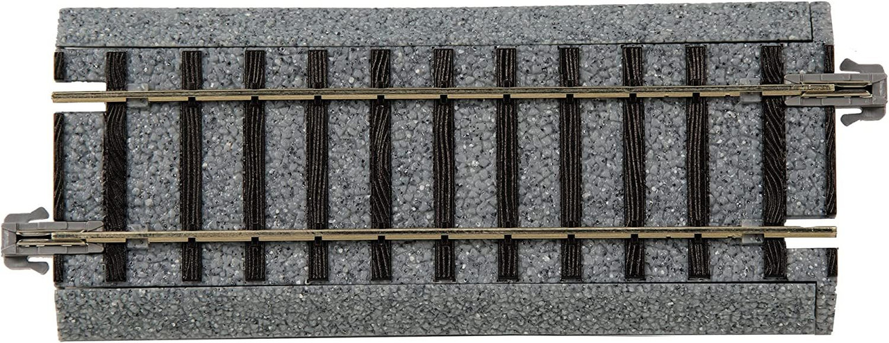 HO Unitrack 97mm (3 13/16") #6 Turnout Auxiliary Straight Track 4-Pack