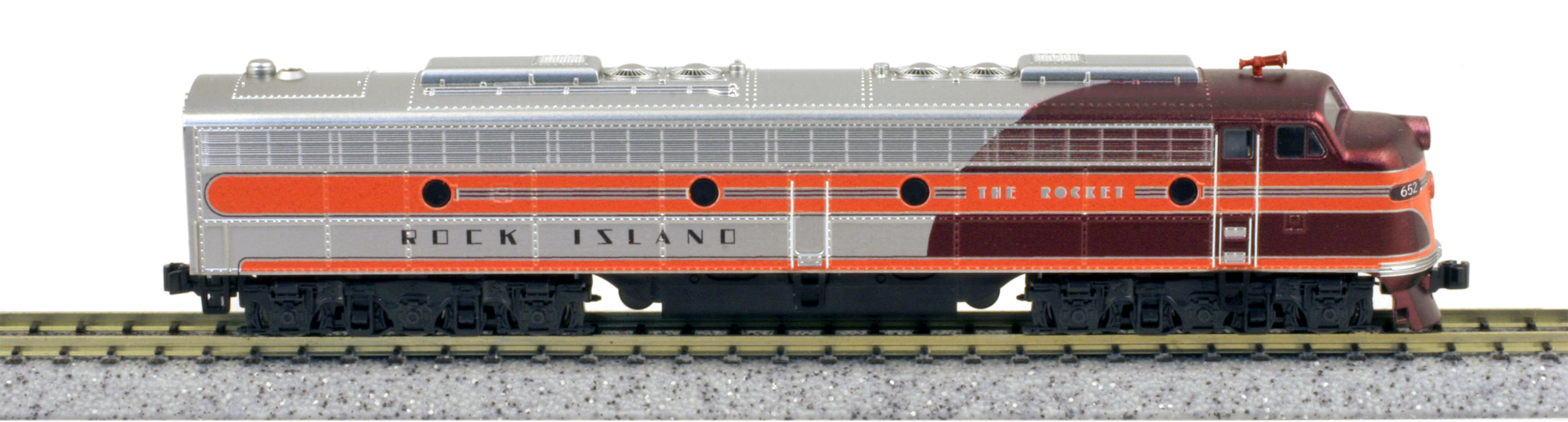 Rock Island EMD E8A #652 With ESU LokSound