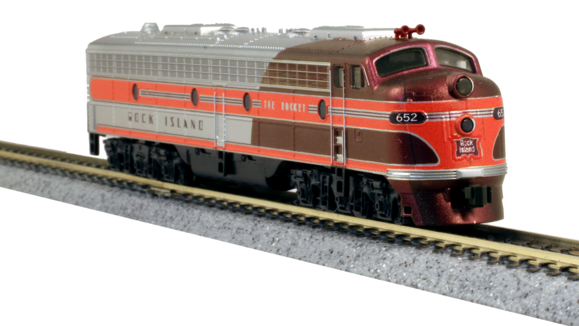 Rock Island EMD E8A #652 With ESU LokSound