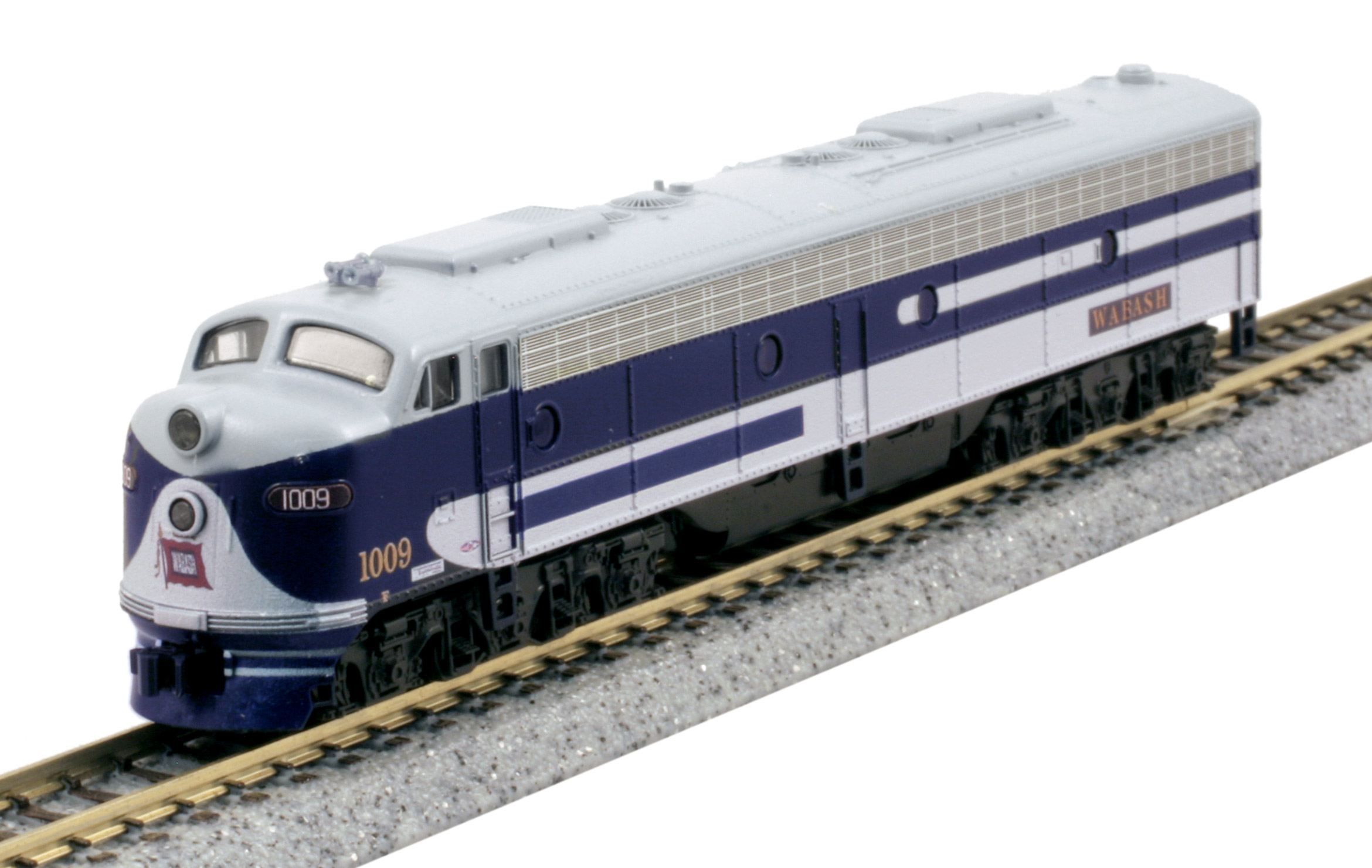 Wabash EMD E8A #1009 With ESU LokSound