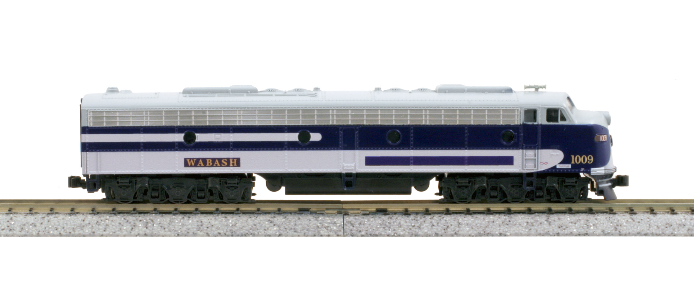 Wabash EMD E8A #1009 With ESU LokSound