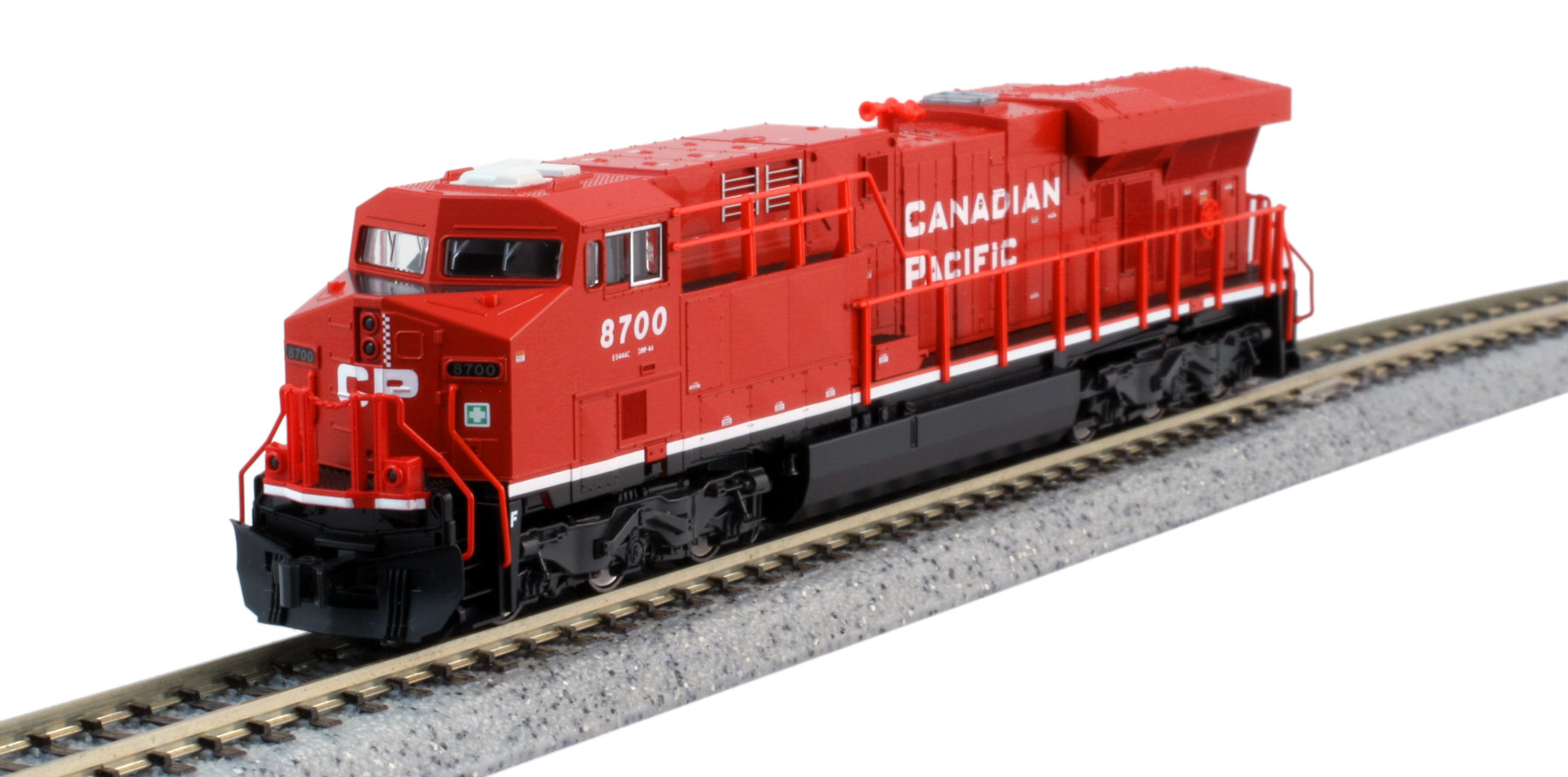 Canadian Pacific GE ES44AC #8701 With ESU LokSound