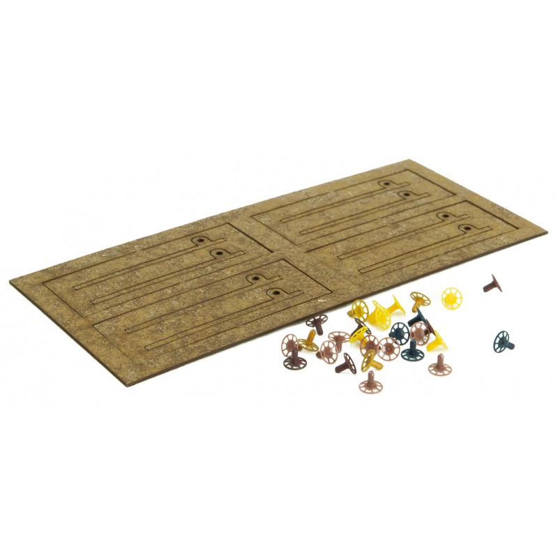 Door Starter Hardware 4-Pack