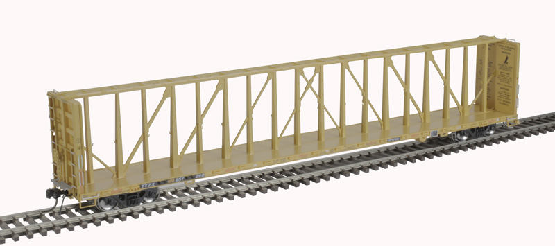 TTX (Yellow Conspicuity Stripes) 73' Center Partition Car #857020