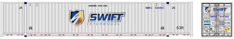 Swift-Shield Jindo 53' Container 3-Pack Set #1