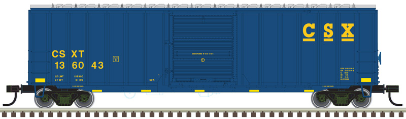 CSX ACF 50' 6" Box Car #136023