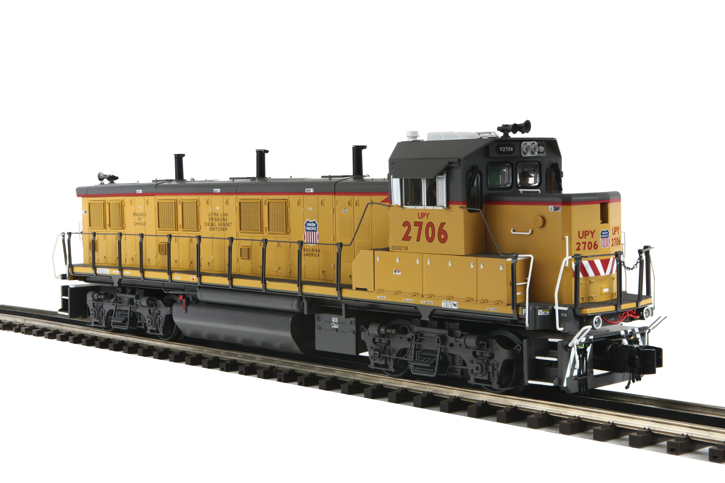 Union Pacific 3GS21B Genset #2706 with ProtoSound 3.0