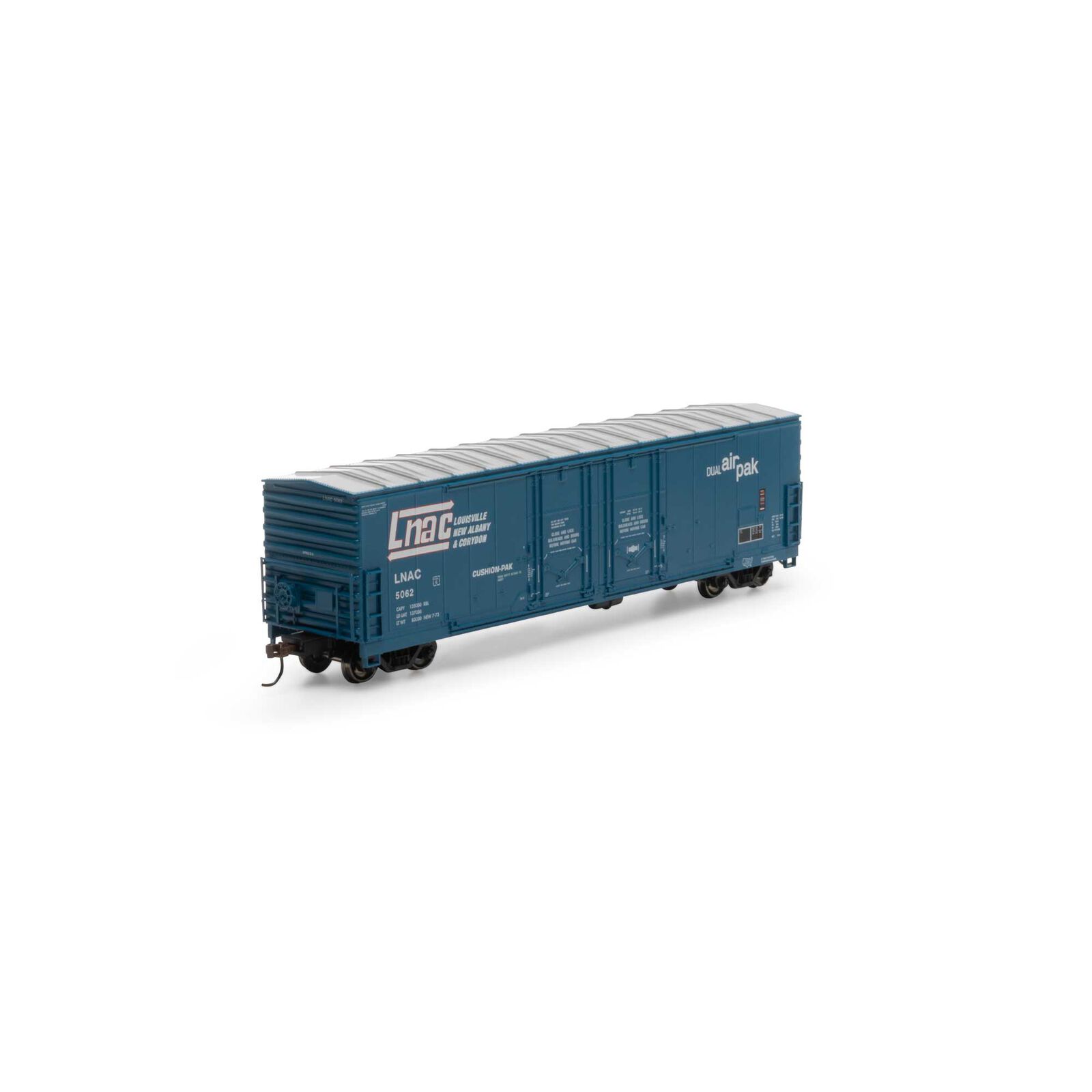 Louisville, New Albany & Corydon 50' Double-Door Plug Box Car #5062