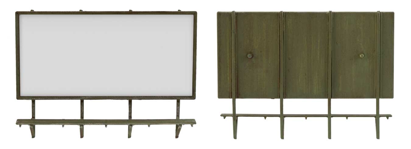 Wall-Mounted Billboard 3-Pack