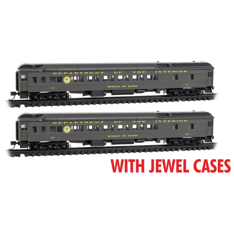 US Department Of The Interior Bureau Of Mines 2-Pack With Jewel Cases