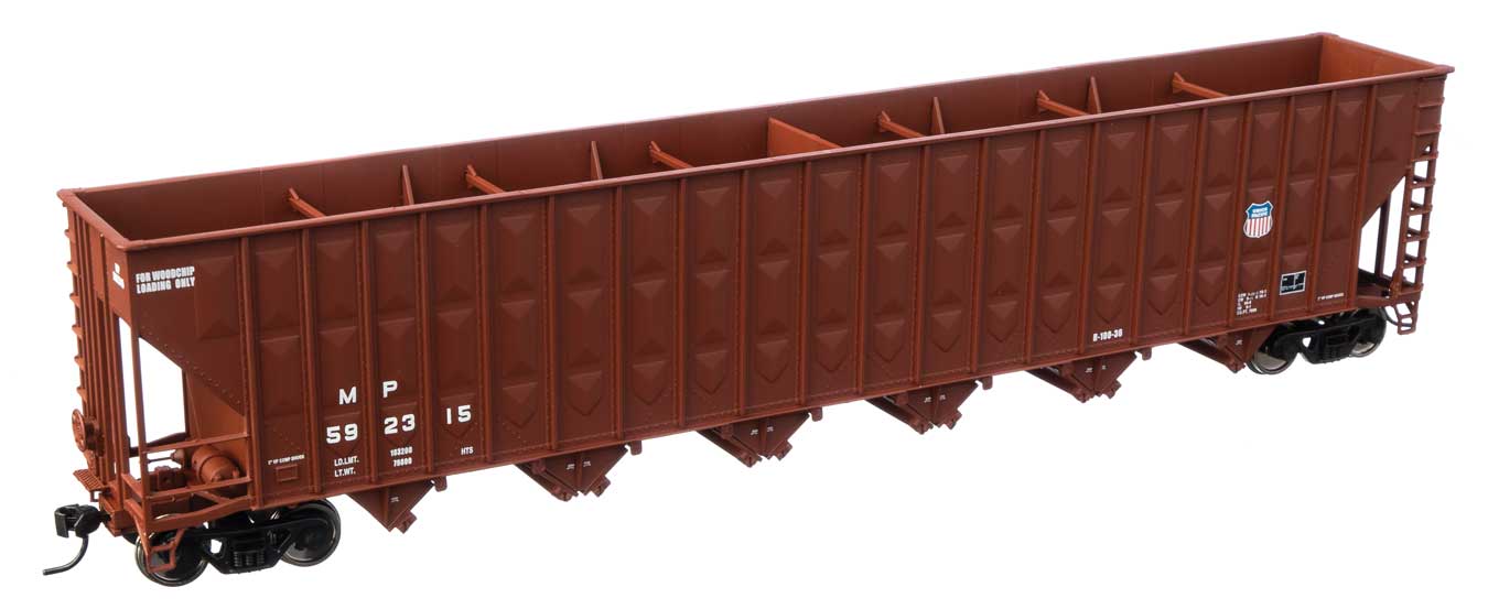 Union Pacific/MP Greenville 7,000 CF Wood Chip Hopper #592315