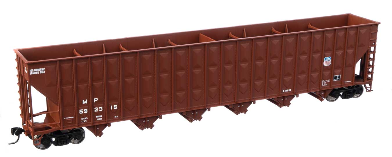 Union Pacific/MP Greenville 7,000 CF Wood Chip Hopper #592315