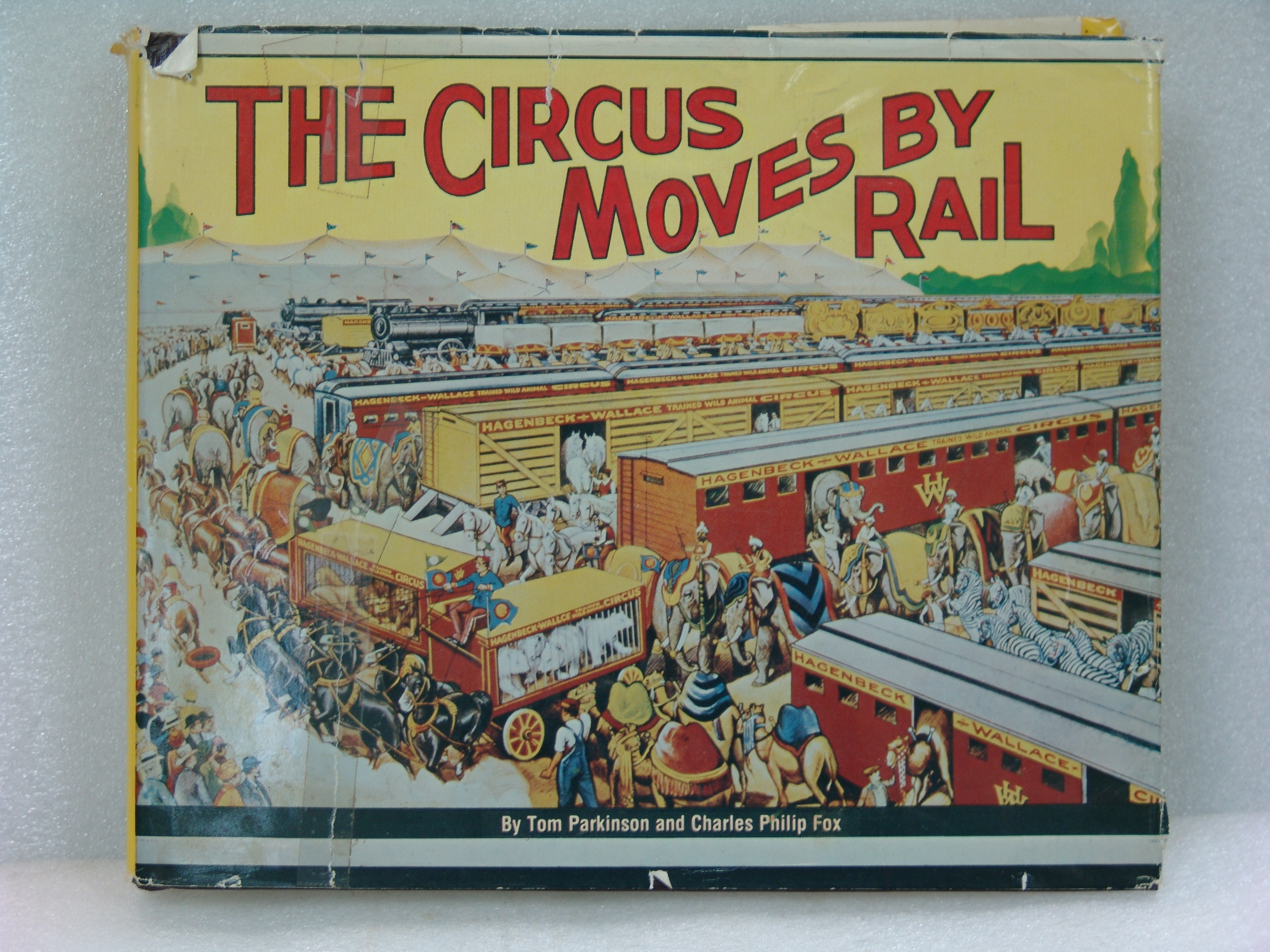 The Circus Moves By Rail