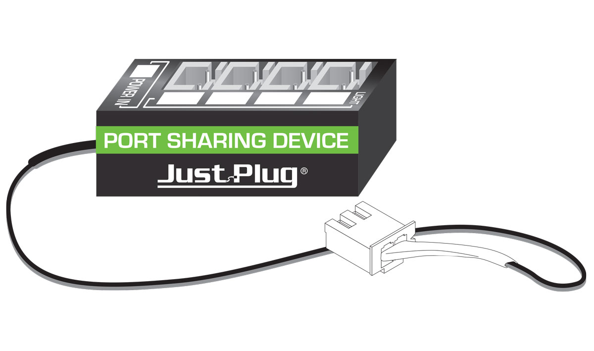 Just Plug™ Port Sharing Device