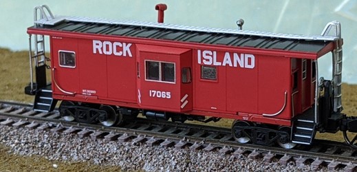 Rock Island Bay Window Caboose #17065