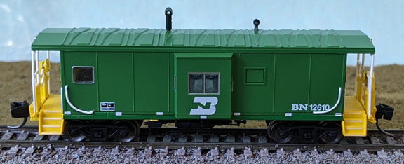 Burlington Northern Bay Window Caboose #12610