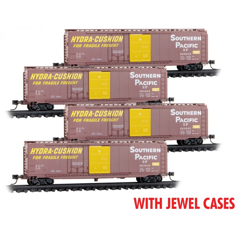 Southern Pacific 4-Pack With Jewel Cases