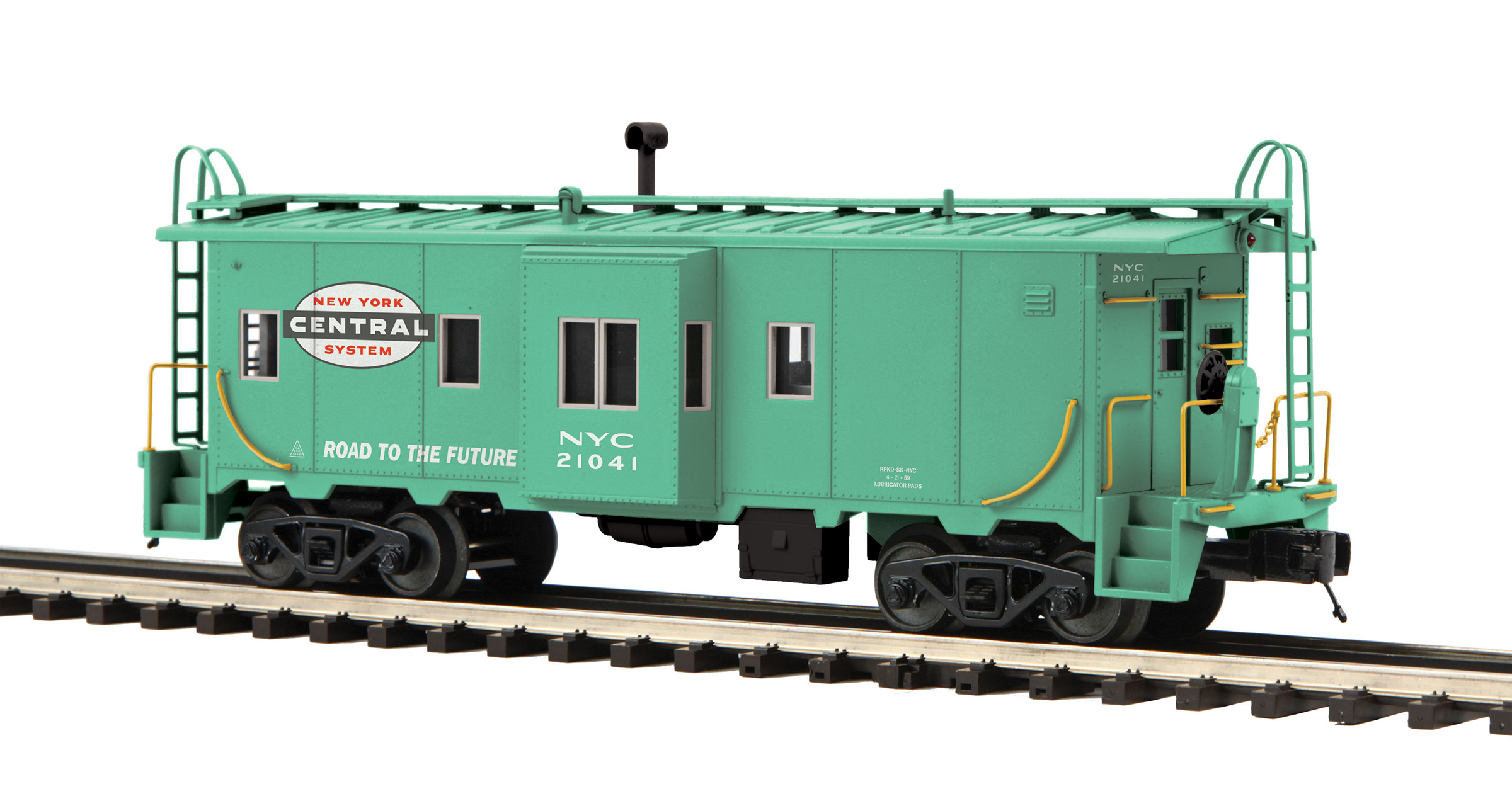New York Central bay window caboose