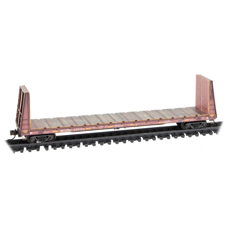 Burlington Northern Santa Fe Weathered 3-Pack With Jewel Cases