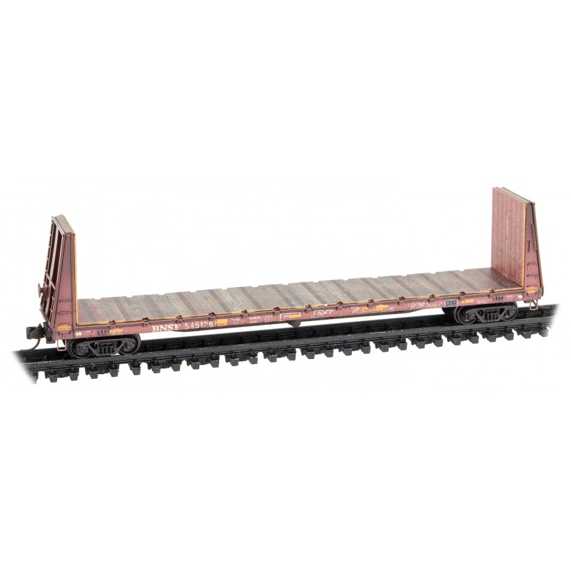 Burlington Northern Santa Fe Weathered 3-Pack With Jewel Cases