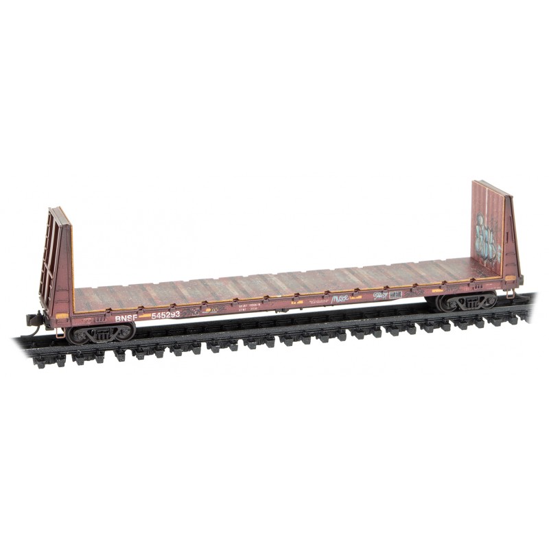 Burlington Northern Santa Fe Weathered 3-Pack With Jewel Cases