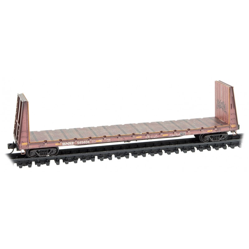 Burlington Northern Santa Fe Weathered 3-Pack With Jewel Cases