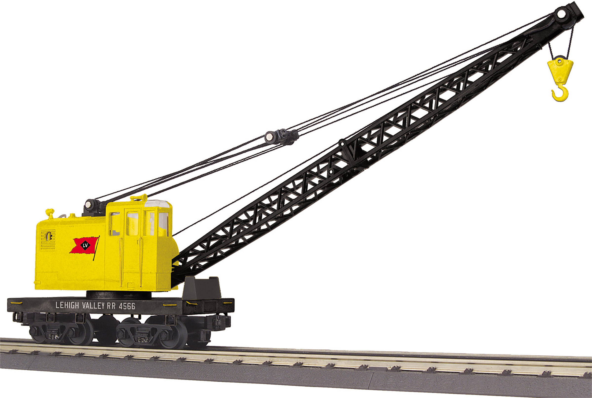 Lehigh Valley American crane car #4566