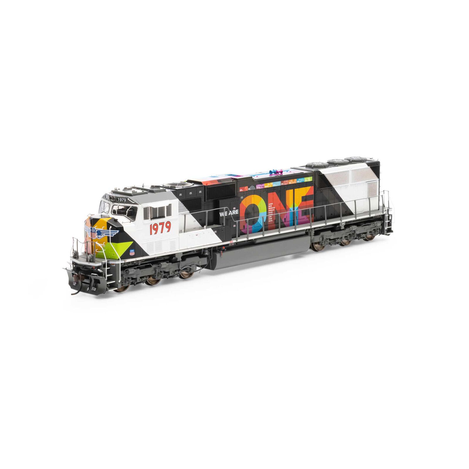 Union Pacific (we are ONE) SD70M #1979 with Tsunami2