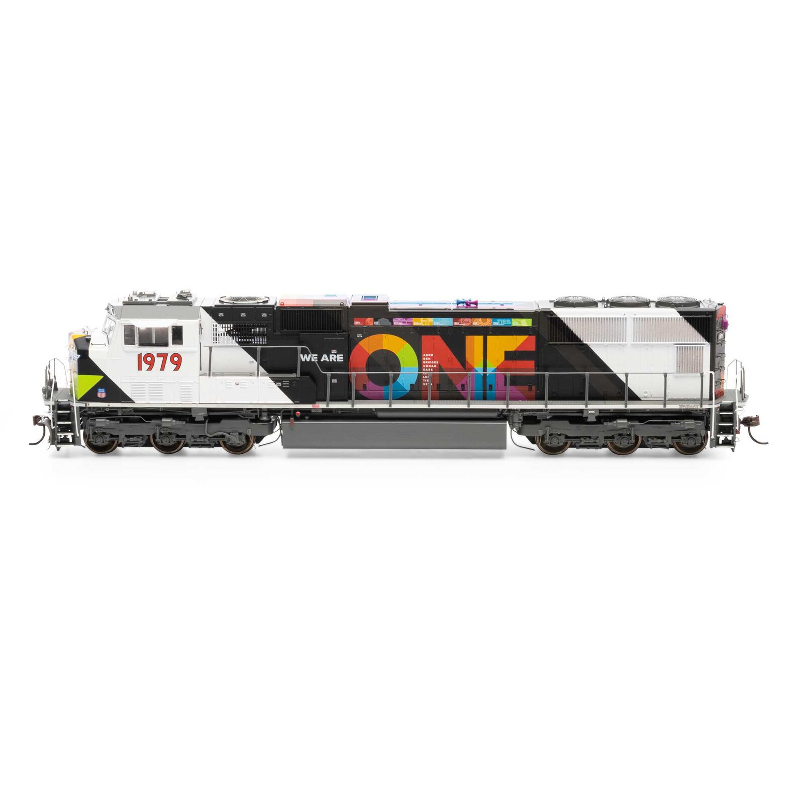 Union Pacific (we are ONE) SD70M #1979 with Tsunami2